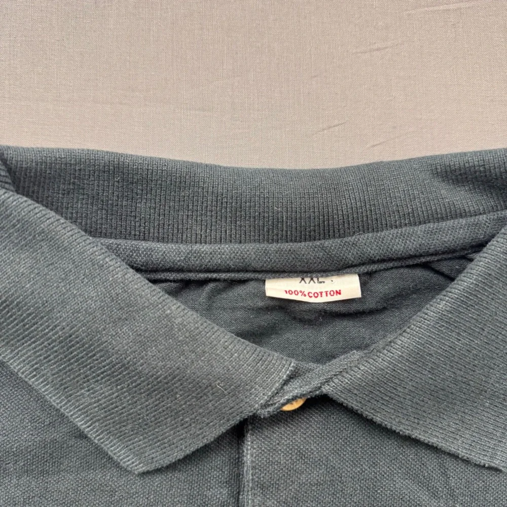 Vintage World Gospel Outreach Honduras 2007 Polo‎ Shirt Mens XXL Black Cotton